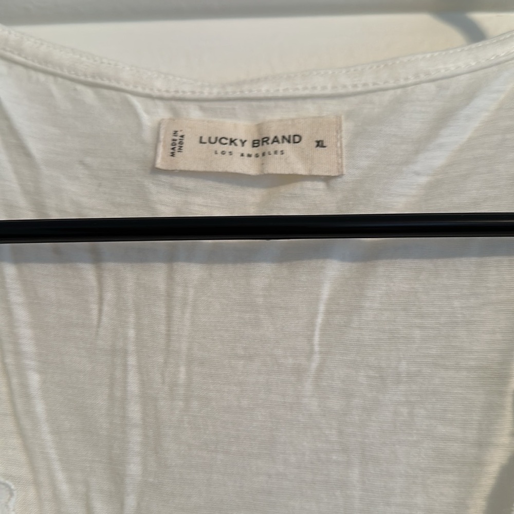 Lucky Brand Lace Knit Tank 🤍 - Picture 2 of 3